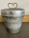 Vintage Wear-Ever Aluminum Coal Miner Lunch Pail