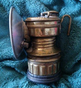 Vintage Shanklin Coal Miner Dropper Lamp