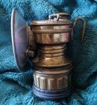 Vintage Shanklin Coal Miner Dropper Lamp