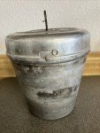 Vintage Wear-Ever Aluminum Coal Miner Lunch Pail