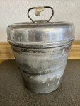 Vintage Wear-Ever Aluminum Coal Miner Lunch Pail
