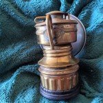 Vintage Shanklin Coal Miner Dropper Lamp