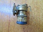 Vintage Coal Miner's Carbide Dropper Lamp