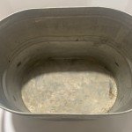 Vintage Coal Miners Oval Lunch Pail with Handles