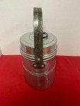 Vintage Aluminum Miners Bucket for Coal Mining