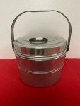 Vintage Aluminum Miners Bucket for Coal Mining