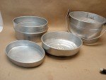 Vintage Buckeye Aluminum Coal Miner's Lunch Set
