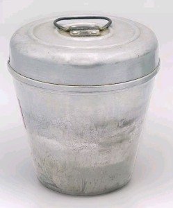 Vintage Wear-Ever Aluminum Coal Miner’s Lunch Pail