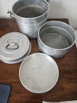 Vintage Leyse Coal Miner's Lunch Bucket with Handle