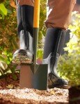 Men's Waterproof Rubber Coal Mining Work Boot, Size 11