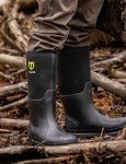 Men's Waterproof Rubber Coal Mining Work Boot, Size 11