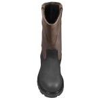 Carhartt Waterproof Steel Toe Leather Work Boot, Brown/Black