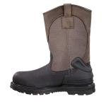 Carhartt Waterproof Steel Toe Leather Work Boot, Brown/Black