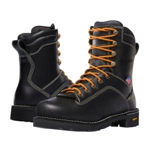 Danner Men's Quarry USA 8-Inch Work Boot in Black