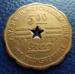 Louellen Kentucky Coal Company $5 Trade Coin