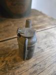 Vintage Teapot Style Coal Miners Oil Lamp