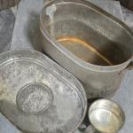 Vintage Coal Miner's Lunchbox with Cup Set