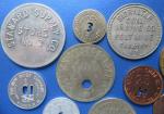 Vintage Coal Mining Scrip Tokens Lot - 33 Pieces