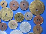 Vintage Coal Mining Scrip Tokens Lot - 33 Pieces