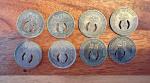 19 Mining Trade Tokens - Company Scrip Set