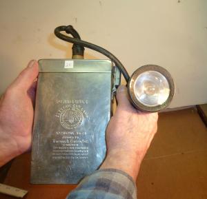 Edison Model K Coal Miners Lamp #20
