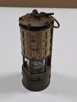 Koehler Vintage Coal Mining Safety Lamp with Manual