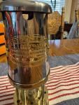 Retro Brass Miner's Lamp from British Coal Mining
