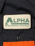 Reflective Men's XL Coal Mining Shirt from Alpha