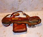 Vintage Joy Coal Mining Supervisor Leather Tool Belt