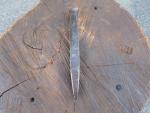 Vintage Pittsburgh Iron City Coal Mining Wedge Chisel