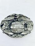 Bergamot Brass Works 1986 Coal Miner Belt Buckle