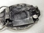 Proud American Coal Miner Vintage Belt Buckle