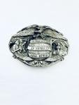 Bergamot Brass Works 1986 Coal Miner Belt Buckle