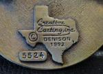 Jewett Texas Coal Mine Safe Miner Belt Buckle