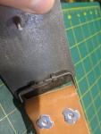 Brass I DIG COAL Belt Buckle on Leather Belt