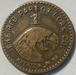 Red Parrot Coal Co. 1c Trade Token