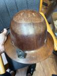 MSA Coal Miner Fiberglass Hard Hat with Lamp Bracket