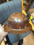 MSA Coal Miner Fiberglass Hard Hat with Lamp Bracket