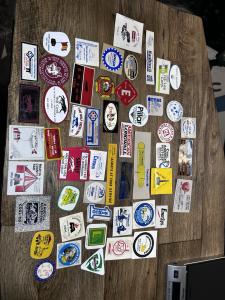 Vintage Coal Mine Stickers from the 70s, 80s, 90s