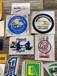 Vintage Coal Mine Stickers from the 70s, 80s, 90s