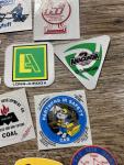 Vintage Coal Mine Stickers from the 70s, 80s, 90s