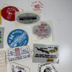 20 Vintage Coal Mining Stickers from the 80s