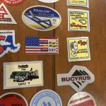 Retro Coal Mining Stickers Lot from the 1980s