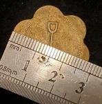 Umbria Brass Coal Mine Token, 1880s-1920s