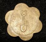 Umbria Brass Coal Mine Token, 1880s-1920s