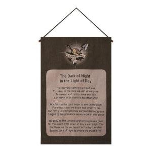 Coal Miner’s Prayer Tapestry Wall Hanging Decor