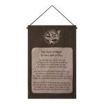 Coal Miner’s Prayer Tapestry Wall Hanging Decor