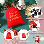 Queekay 6 Pcs Naughty Bag with Plush Coal