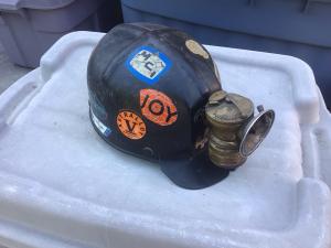MSA Comfo Cap Coal Miners Hard Hat with Light
