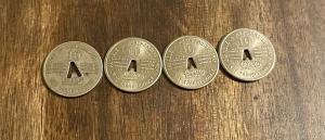 Amherst Coal 1946 Logan Co. 10c Token Set
